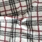 100% Polyester Plaid Printed Sherpa Fabric For Blanket Toys Garment Classic Style