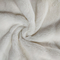 Sheared Rabbit White Faux Fur Fabric 350gsm 288F 100% Polyester