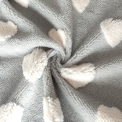 100% Polyester One Side Soft Velveteen Fabric 250gsm 150D 288F