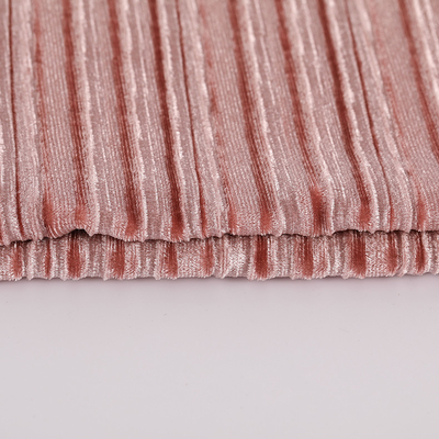 Fluted Pleated Korean Velvet Fabric Sofa Solid Color