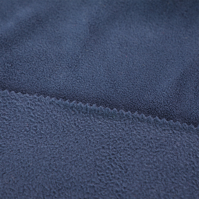 Solid Brushed Polar Micro Fleece Fabric For Warm Clothes Dress