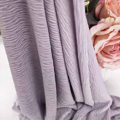 245 Gsm Super Soft Crushed Knit Velour Fabric For Jacked