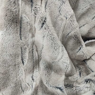 380GSM Blanket Faux Fur Fabric 100% Polyester Pv Fleece