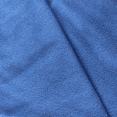 100% Polyester Micro Fleece Fabric 340GSM In Variety Colors 60 Inches