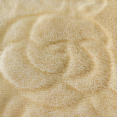 Ployester 150D Flannel Fleece Fabric Cut Pile 340GSM