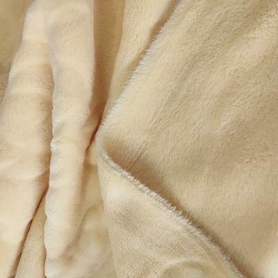 Ployester 150D Flannel Fleece Fabric Cut Pile 340GSM
