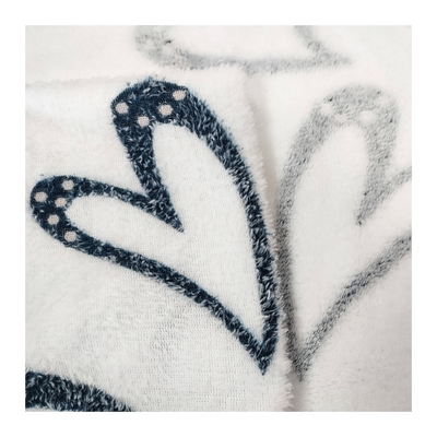 Knitted Flannel Fleece Anti Pill Fabric Brush 2 Side 150D