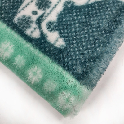 High Durable Soft Fluffy Faux Fur Fabric Low Shrinkage 60 Inches