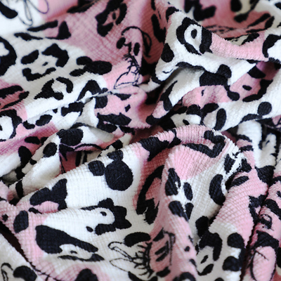 Polyester Spandex Super Soft Fabric High Wrinkle Resistance