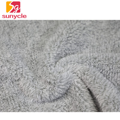 Soft Dyed Shu Velveteen Fabric Woven Comfortable Jacquard Solid Color