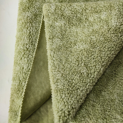 150D Sherpa Fleece Printed Fabric For High Durability 58/60 Width