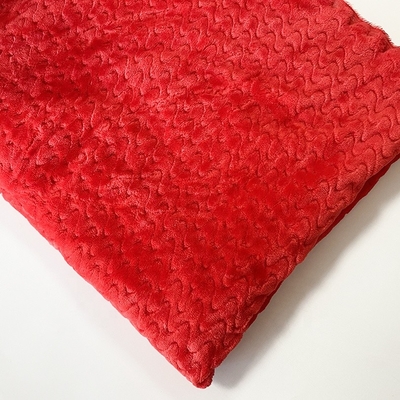 340gsm 100 Polyester Fleece Fabric Bedding Blanket Shoes