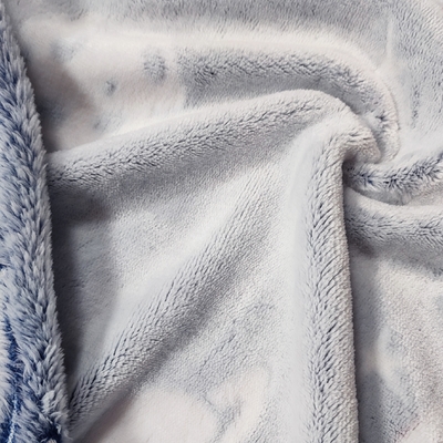 100% Polyester Flannel Fleece Fabric 150D 350gsm For Bedding Warm Blanket