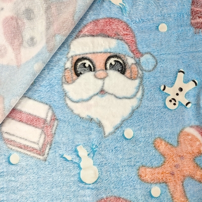 100% Polyester Flannel Fleece Fabric