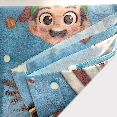 100% Polyester Flannel Fleece Fabric
