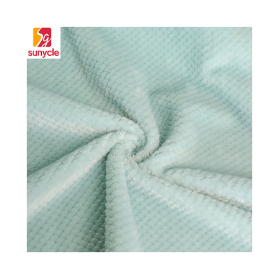 58'' 60'' 100 Polyester Fleece Fabric For Pajamas Pillowslip Bag Blankets