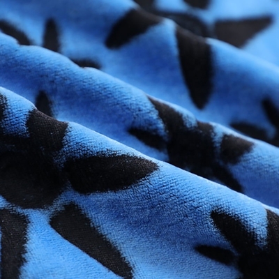 Double Side Soft Flannel Fleece Fabric Printed Sheared For Bedding Blanket Sleepwear