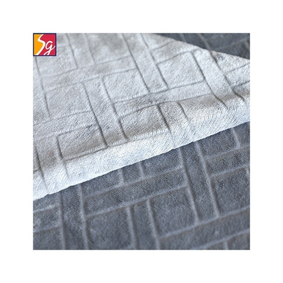 58'' 60'' Blue Fleece Fabric 150D For Blanket Sleepwear