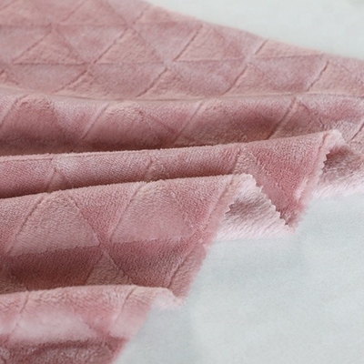 Brushed Soft Flannel Fleece Fabric 280gsm For Pajama Set