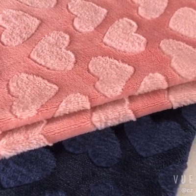 288F 150D 100 Polyester Fleece Fabric 280gsm For Upholstery Pillowslip