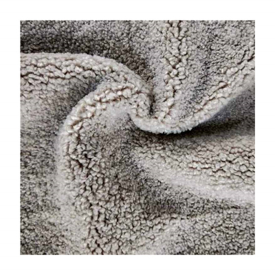 58'' 60'' 360gsm 100 Polyester Sherpa Fleece For Upholstery Carpet