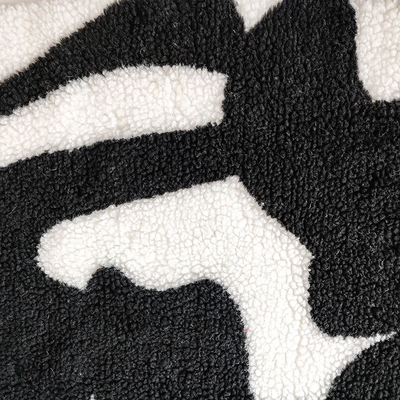 650gsm 100% Polyester Soft Sherpa Fleece Fabric For Jacket Handbag Yarn Dyed