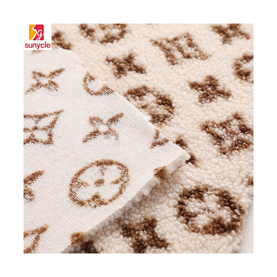 Single Side Sherpa Fleece Lining Fabric For Jacket Women Garment Blankets Pillowslip
