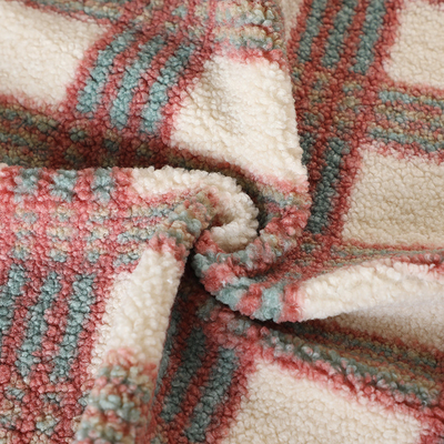 188F Single Side Brown Sherpa Fabric 100% Polyester For Pillowslip Home Textile Pullover