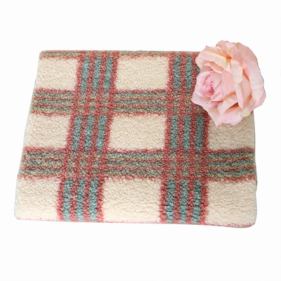 188F Single Side Brown Sherpa Fabric 100% Polyester For Pillowslip Home Textile Pullover