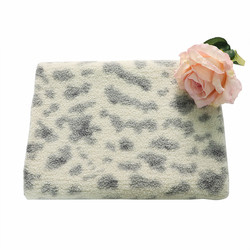 100% Polyester Printed Sherpa Fleece Fabric 150D 288F 300gsm For Bags Chair Pajams