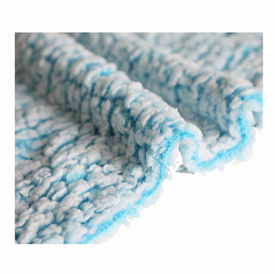 Back Printed Double Side Fabric Velveteen 280gsm 288F 100% Polyester For Blankets