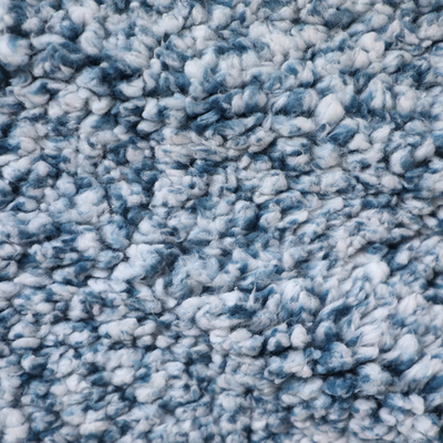 Blue Shu Velveteen Fabric 180gsm 100% Polyester Single Side Back For Pajama Coat