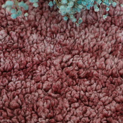 Blue Shu Velveteen Fabric 180gsm 100% Polyester Single Side Back For Pajama Coat