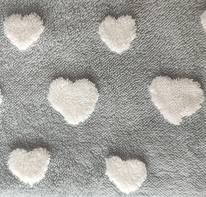 100% Polyester One Side Soft Velveteen Fabric 250gsm 150D 288F