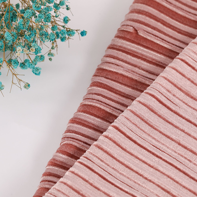 Fluted Pleated Korean Velvet Fabric Sofa Solid Color
