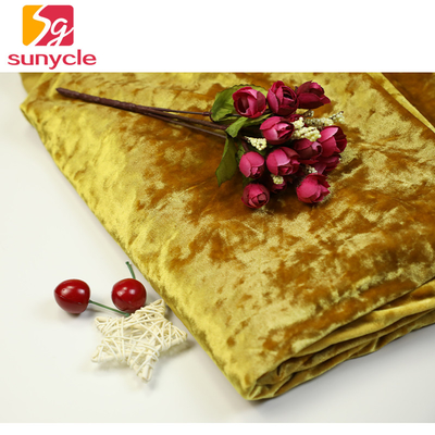 Dress Pants Soft Korean Velvet Fabric 180gsm 100% Polyester
