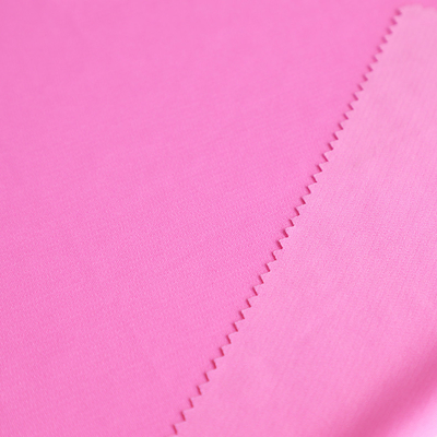 T Shirt Single Knit Cotton Fabric 100gsm Pink Plain