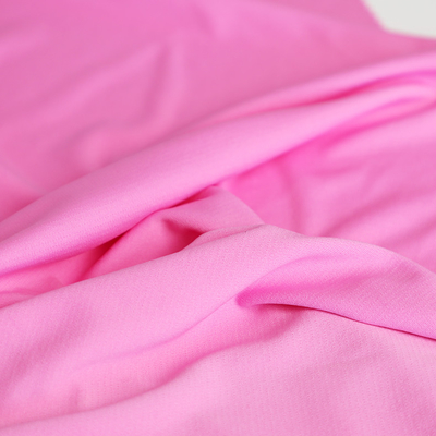 T Shirt Single Knit Cotton Fabric 100gsm Pink Plain