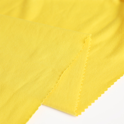 Cotton Knitted Single Jersey Fabric 100gsm For Shirt Bags Lining