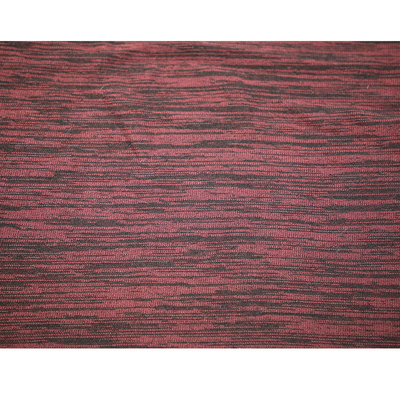 Red And Black 100 Cotton Single Jersey Fabric 180gsm For Short Sleeve Clothes