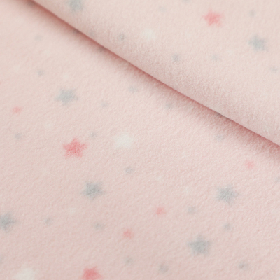 100% Polyester Soft Brushed Polyester Fabric Printed Two Side