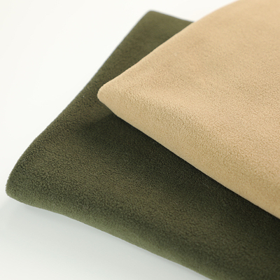 260gsm Micro Fleece Fabric For Warm Clothes 150D 288F
