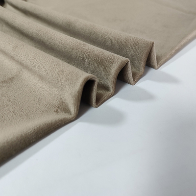Flat Twill Holland Velvet Fabric 200gsm Polyester Solid Color Sofa Cover Cushion Pillowslip