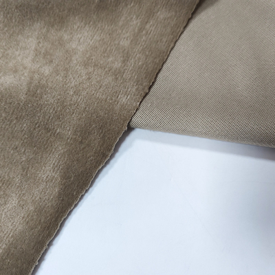 Flat Twill Holland Velvet Fabric 200gsm Polyester Solid Color Sofa Cover Cushion Pillowslip