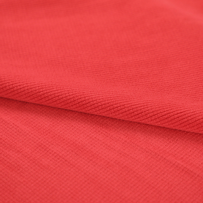 Red Jacquard Polar Fleece Fabric Material For Shoes Tent